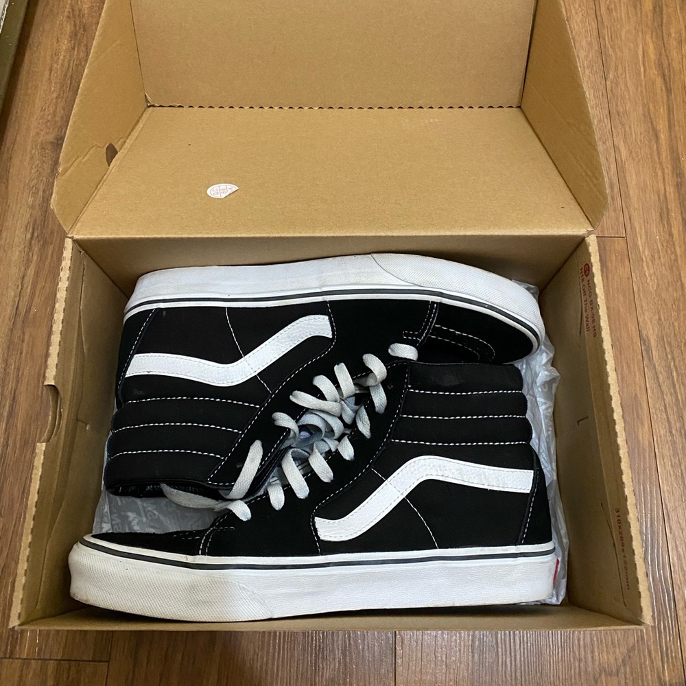 High top old school vans